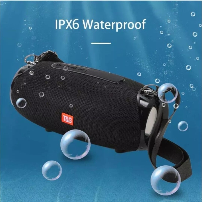 T&G Bluetooth Speaker Wireless Waterproof Outdoor Stereo Bass W/ TWS