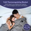 YnM Thermoregulating Blanket for Couples, Suit for Hot Sleeper and