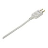 BUFFALO BSTAPST2610WH 2-Pin Power Tap, 6 Count, Standard, 3.3 ft