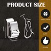50 Pcs Cable Clip Solar Panel Cable Clip Metal Wire