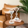 Hourglass Timer Table Decor- 60 Minutes Sand Timer Set of