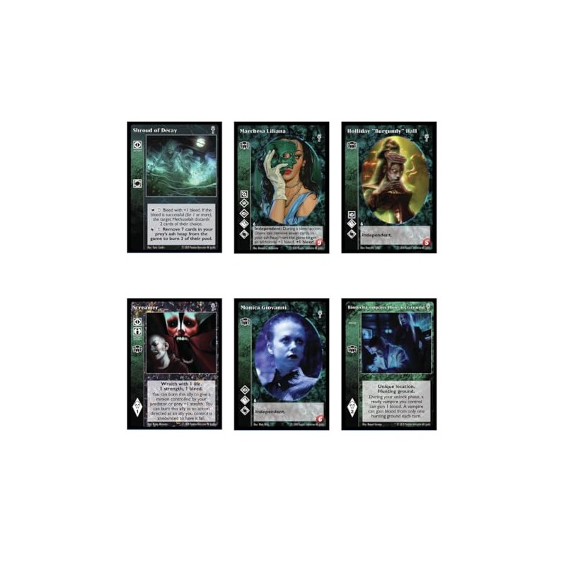 Black Chantry Productions Vampire The Eternal Struggle 5th Edition Hecata