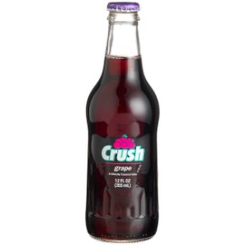 Crush GRAPE CRUSH LONGNECKS - "good stuff", 12-Ounce Glass Bottle (Pack of 12)