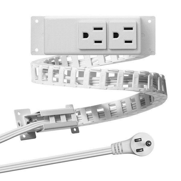 Briidea Drawer Outlet Kit with Two 15Amp AC Outlets, a