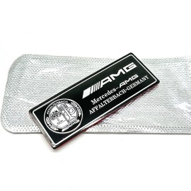 Unbranded For AMG Affalterbach Interior special edition Car Truck Parts Emblem Badge 8x3cm - Black