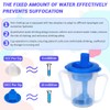 Ehucon Dysphagia Regulating Drinking Cup for Elderly-Having Difficulty Swallowing,Dispenses 5