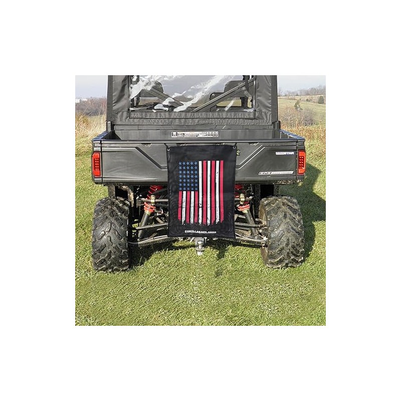 Gorilla Bag Universal UTV/Golf Cart/Marine/Outdoor Trash Mesh Bag (American Flag)