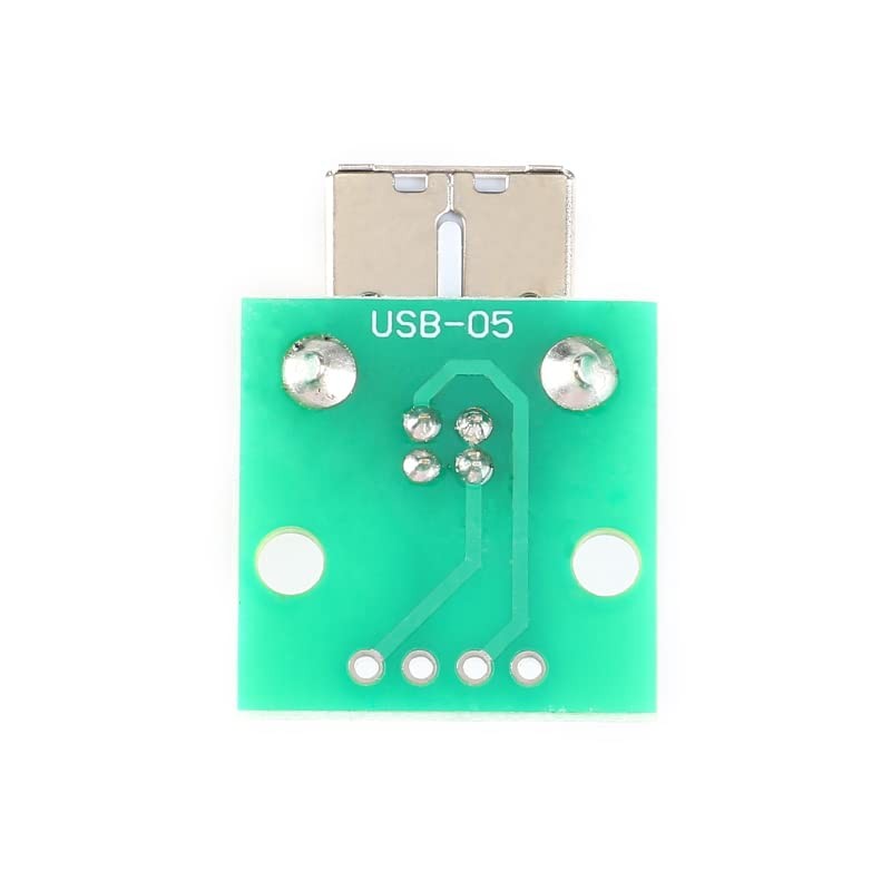 JESSINIE 10PCS USB B-type Female to DIP Adapter Board 2.54mm