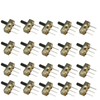 KKHMF 20pcs SS12D00G5 Slide Switch Toggle Switch SPDT 1P2T 2
