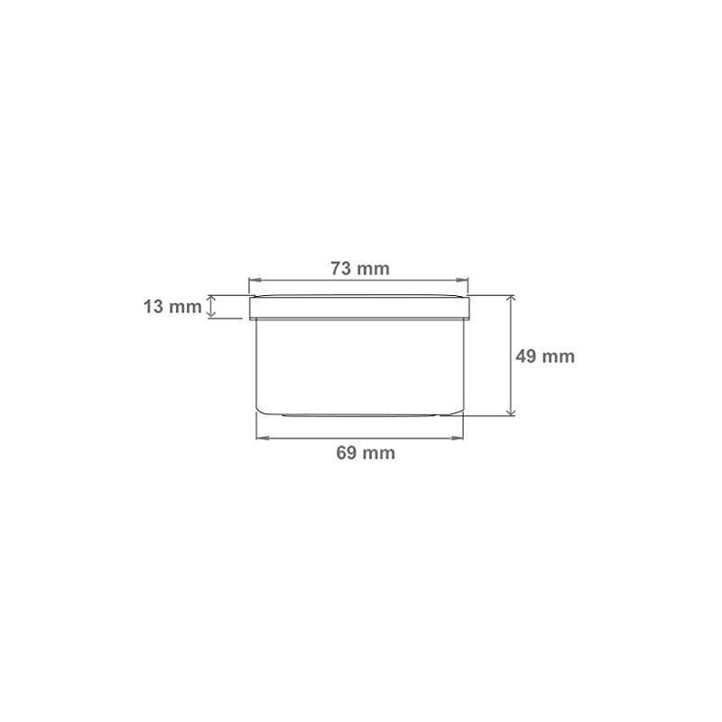FRUEHES FORSCHEN 15 ointment containers, cream containers, flat ointment jar,
