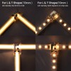 YUTOKEER 10mm Solder-Free LED Strip Connector - Supports L-Shape &