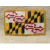 Maryland State Flag 2” X 3.1/4” Iron On Patch