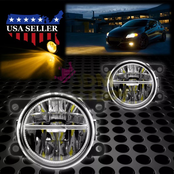 Aftermarket Products For 13-15 Honda Crosstour 2x LED Clear Lens