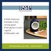 RSVP International - Sal de avena con cuchara, Azul, Una