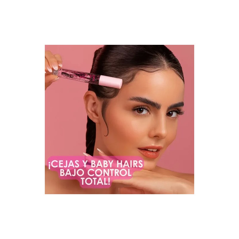 Gel Para Cejas Pink Up, Organic Brows, Efecto Jabón Cejas