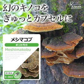 【リプサ公式】 メシマコブ 約1か月分 C-303 βグルカン サプリメント