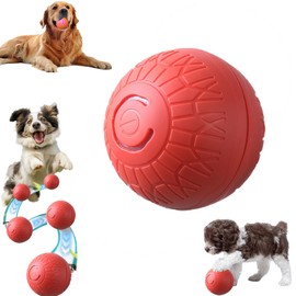AILRINNI Interactive Dog Toys, Vibrating Dog Ball, Automatic Moving, Bouncing, Rotating, IPX7 Waterproof Rating, Interactive Dog Ball Suitable for Small/Medium/Large Dogs, Indestructible Dog chew Toy