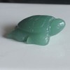 2'' Hand Carved Gemstone Crystal sea Turtle Figurine Animal Carving