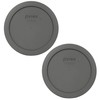Pyrex 7201-PC 4 Cup Puddle Gray Food Storage Replacement Lid