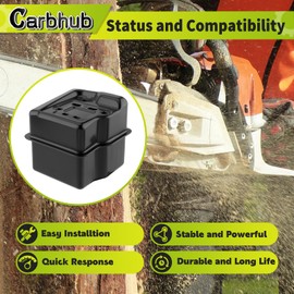 Carbhub MS290 Exhaust Muffler Bolt Gasket Nuts Assembly for Stihl MS290 MS390 310 029 039 Chainsaw Replaces 1127 040 0601