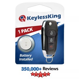 KeylessKing* Fits 2015 2016 2017 2018 2019 Ford F150 F250 Keyless Entry Remote N5F-A08TAA