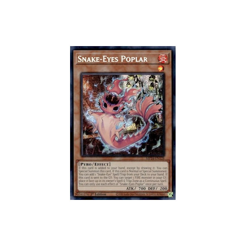 Snake-Eyes Poplar - MP24-EN128 - Prismatic Secret Rare - 1st