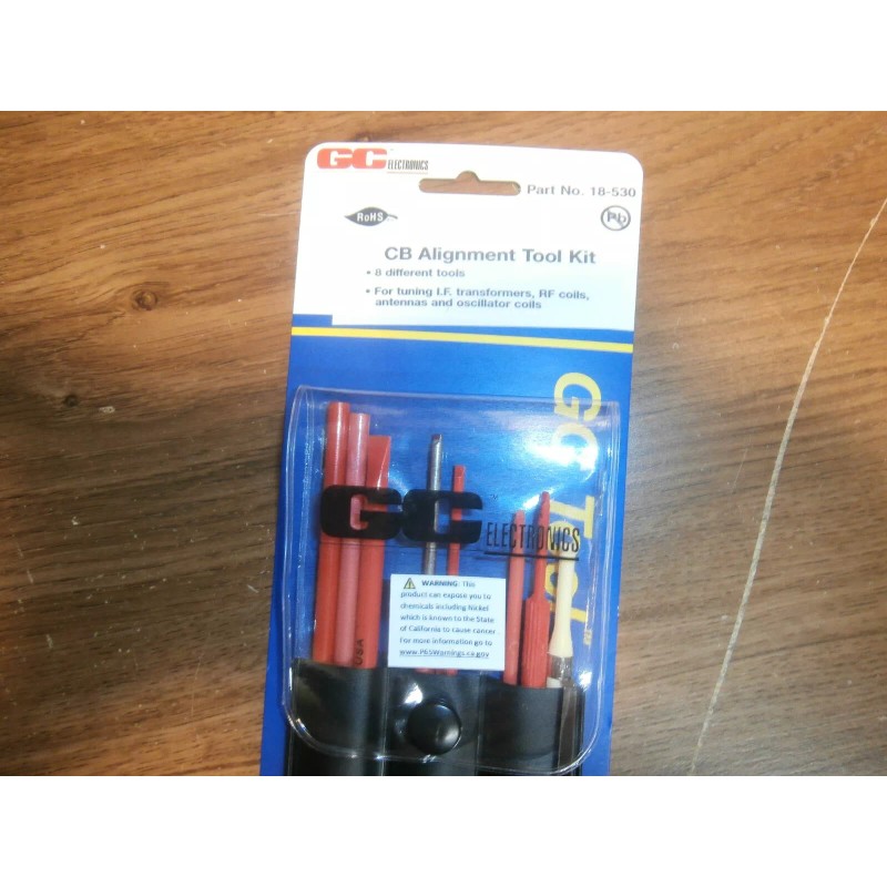 GC Electronics 18-530 CB TV Radio Alignment 8 Pc Tool