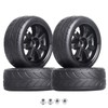Hobbypark 4PCS OD 2.51"(64mm) RC Tires & Wheels Rims Sets