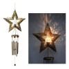 generic Estrella Exterior Jardín Colgante Luces Solares Carillón