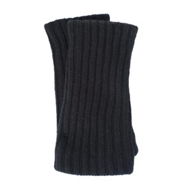 FosterNatur Merino Arm Warmer/Pulse Warmer, 100% Wool, black