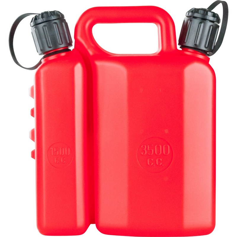 ARNOLD double cannister AZ98, red, 10.2 x 4.7 x 12.6