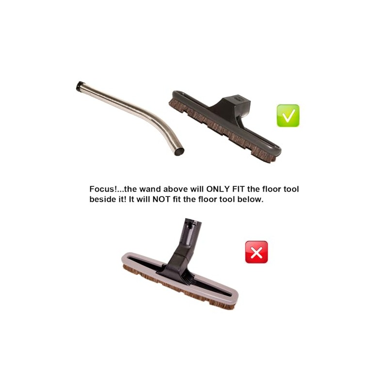 Rainbow Genuine e2 Gold and E-2 (eSERIES) Bottom Floor Brush