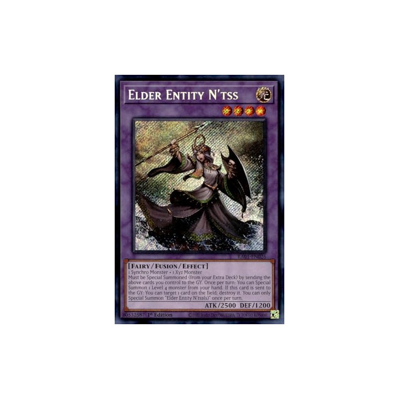 Elder Entity N'tss (Secret Rare) - RA01-EN026 - Secret Rare