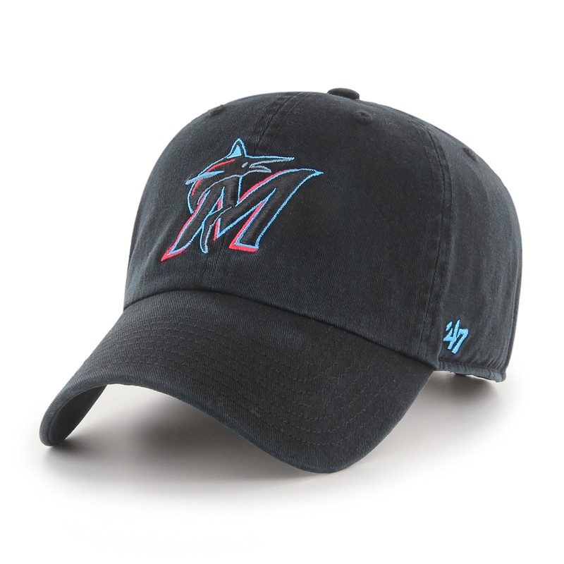 MIAMI MARLINS '47 CLEAN UP OSF / BLACK / A