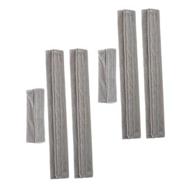 SEWACC 6Pcs Appliance Handle Covers for Refrigerator and Oven Slip Protector for Kitchen Use Grey Design Durable and Odorless Keeps Handles Clean from Stains and Smudges