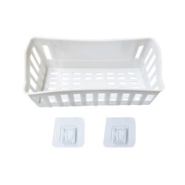 Attached wide pastel shelf White 3ea