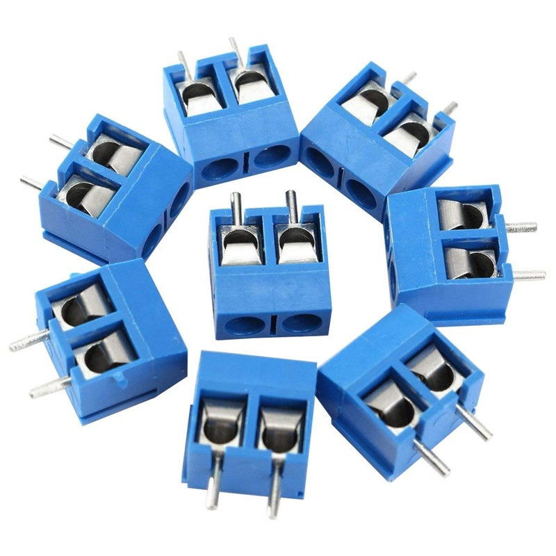 GTIWUNG Pack of 100 5 mm 2 Pin PCB Mount