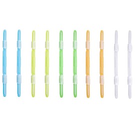 Folder Paper Fastener File Staple 2 Hole File Sturdy File Organization Storage Office School Supplies Color Code Folder (Set of 10, 5 Colors)