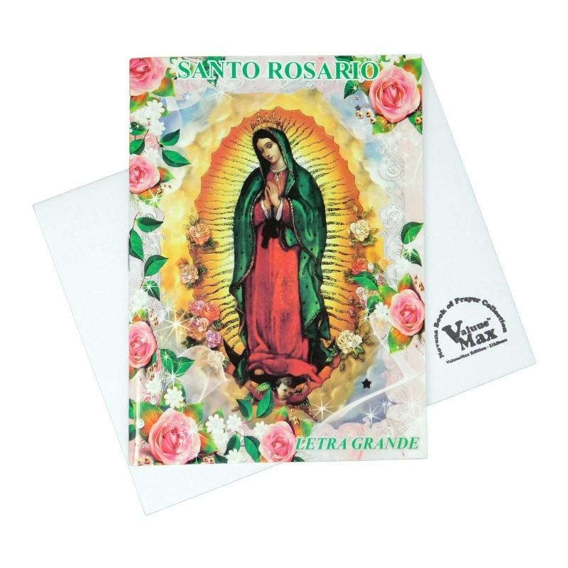 Novena Santo Rosario Virgen Guadalupe Spanish Language Book of Prayer
