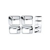 TX Racing Chrome Door Handle Covers for Ford F250 F350