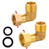 FORMVERSITY Angle Fitting 3/4 Inch Angle 90 Degree and Angle
