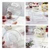 12oz Disposable Plastic Cups with Dome Lids (No Hole),50 pack