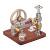 Adjustable Speed Stirling Engine Model Hot Air External Combustion Engine