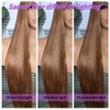 SAPPHIREWIGS 13×6 Recta Peluca Con Malla Frontal Ombre Pelo Marrón