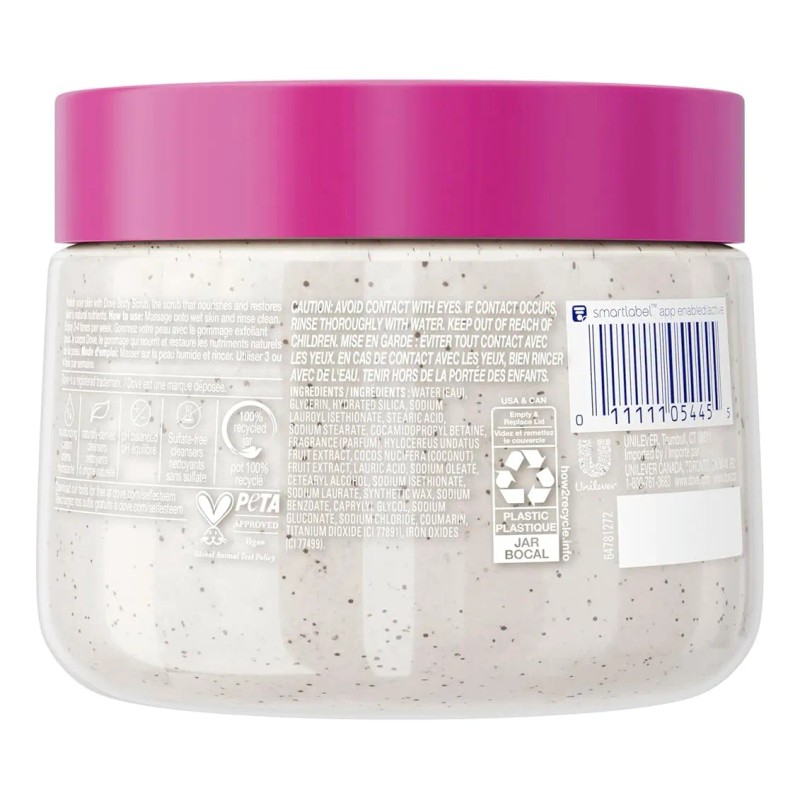 Dove Exfoliante Corporal Dragon Fruit / Crema De Coco 425
