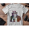 Uncle Sam Stencil USA Government Template Reusable for Painting on