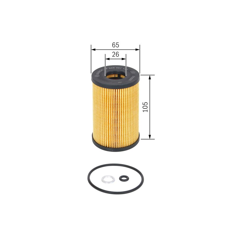 Bosch P7147 Car Oil Filter