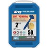 Kreg - Pack of 50 Blue-Kote Screws - 8 x