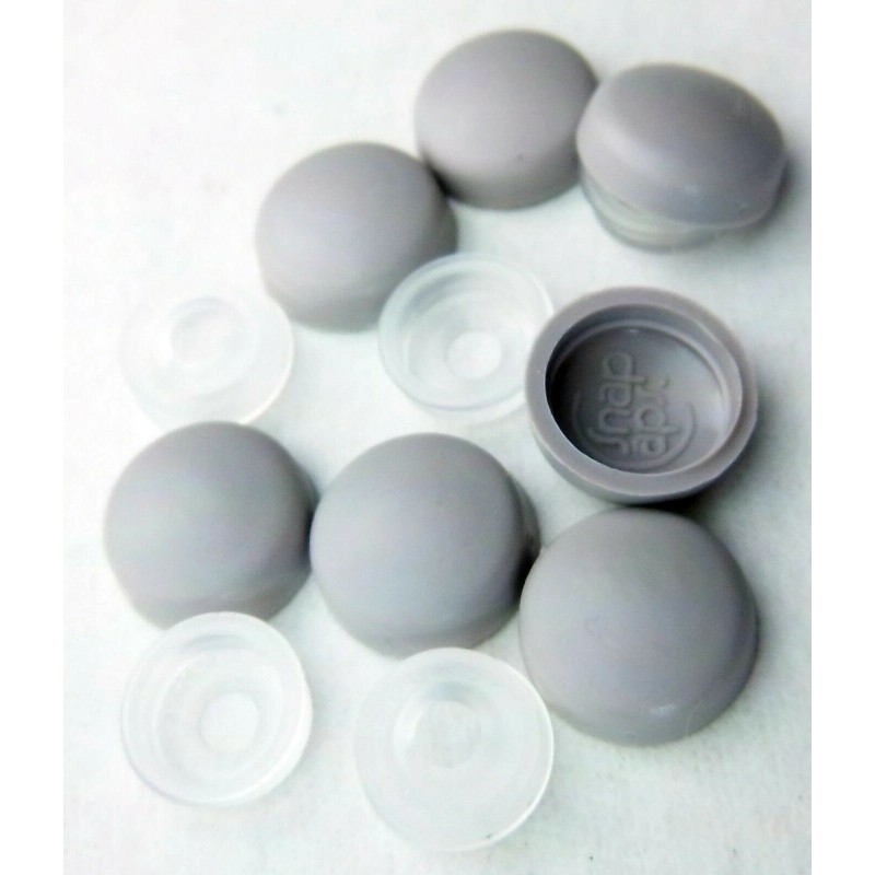 Pro Dec screw head cover sets(10) aluminum tone #6 #8