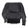 Zieichy Passenger Side Bottom Replacement Leather Seat Cover Black Compatible